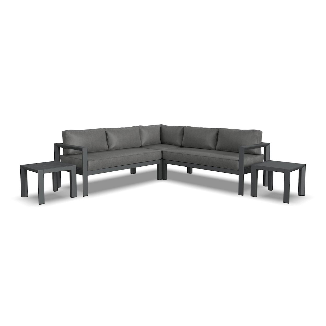 homestyles Grayton Sectional Sofa with End Tables