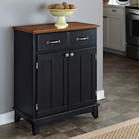 Traditional Buffet Server with 2 Drawers