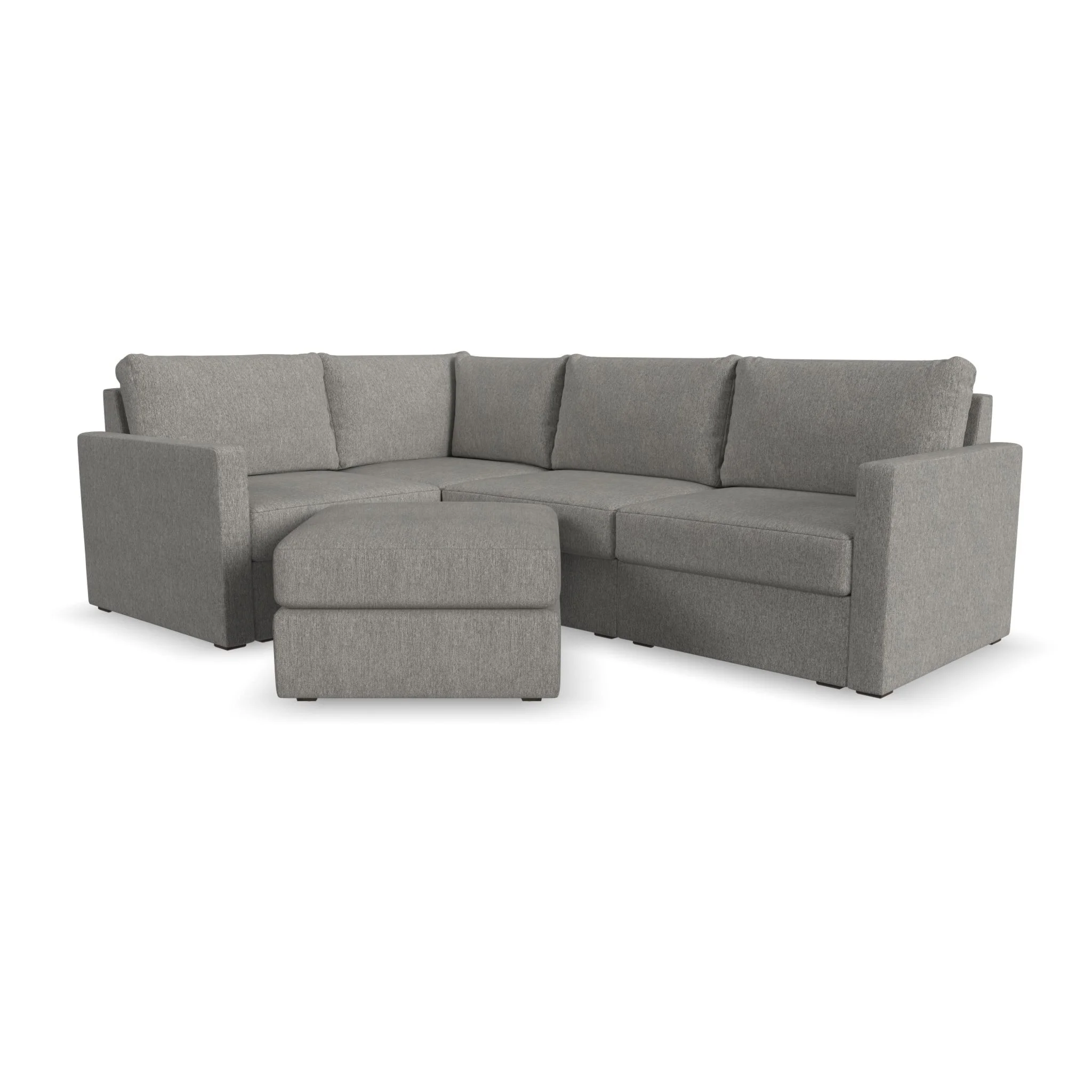 homestyles Flex 90224SEC931302 Transitional 4-Seat Sectional Sofa with ...