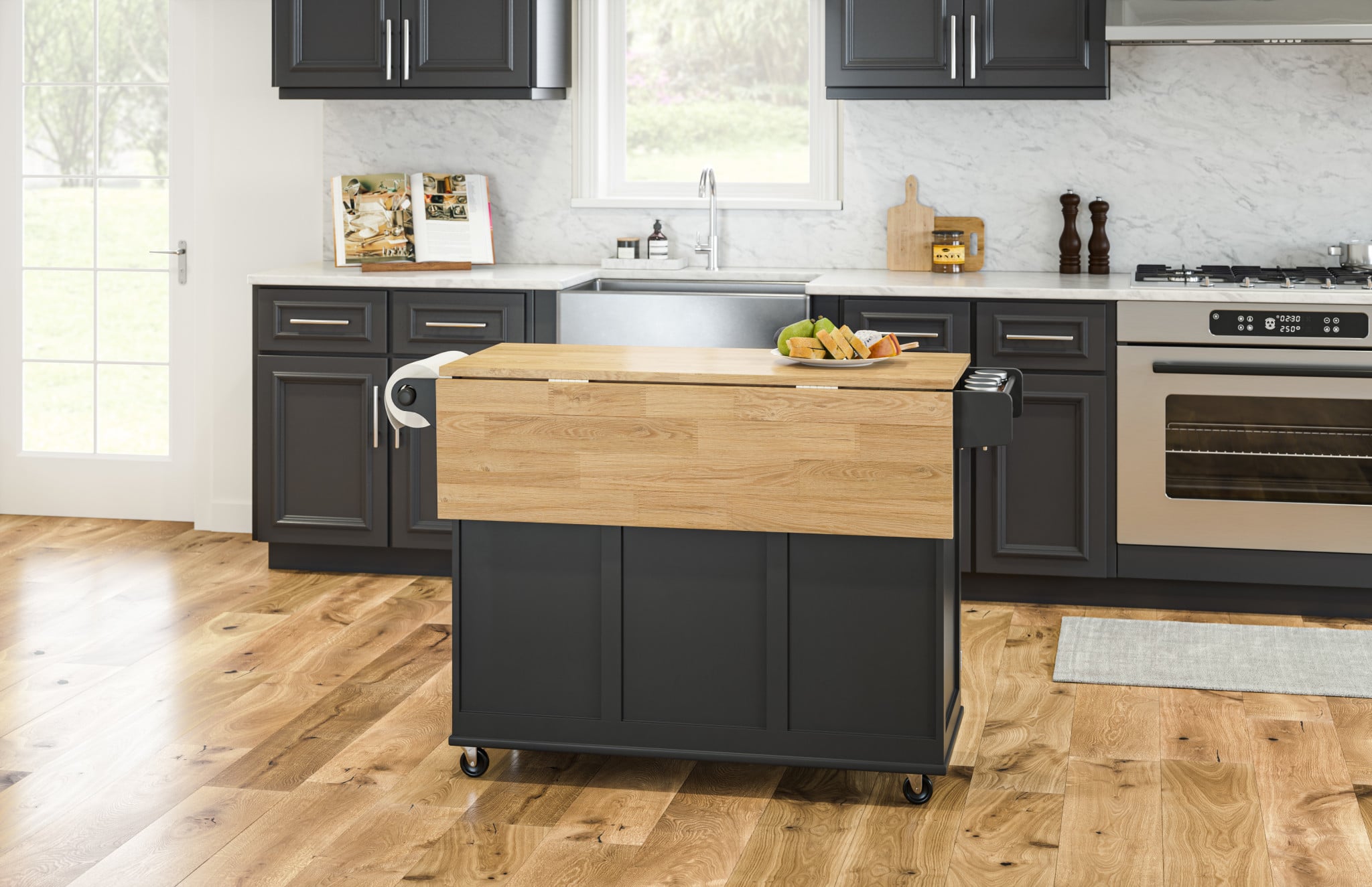 homestyles Blanche Kitchen Cart