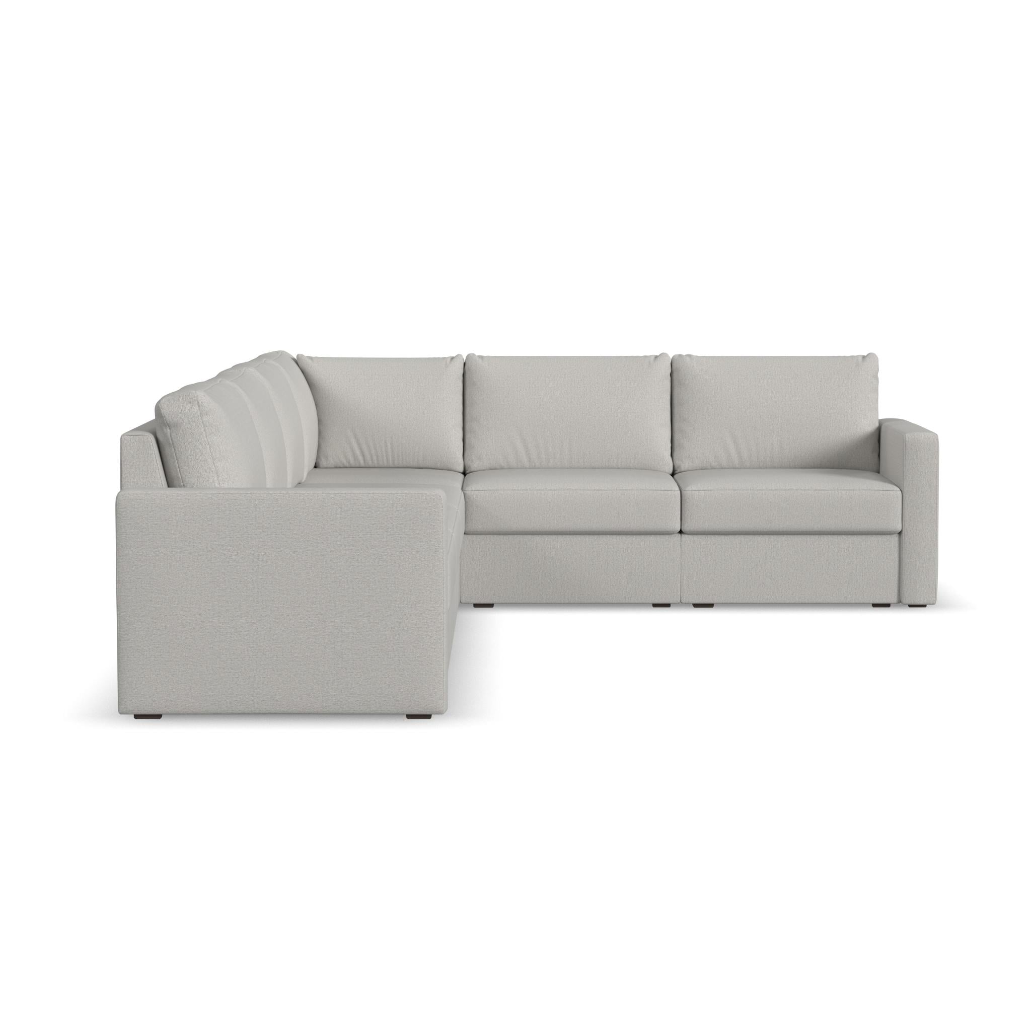 Flexsteel Flex Standard-Arm 6-Seat Sectional Sofa