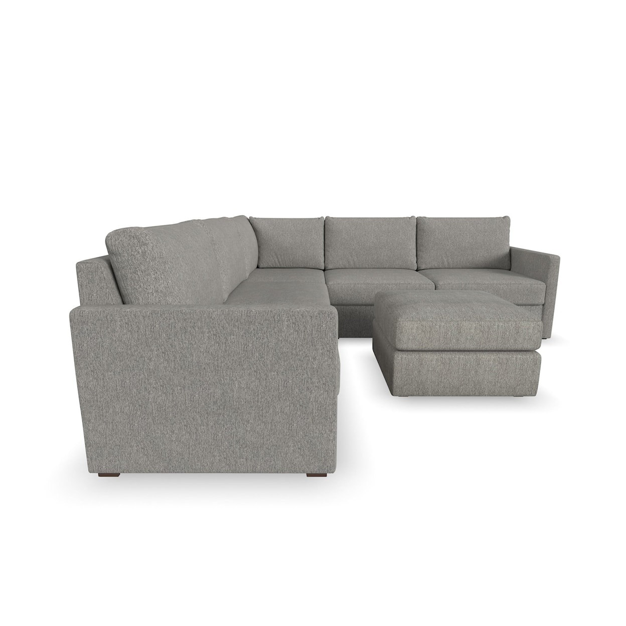 Flexsteel Flex 5-Piece Sectional and Ottoman