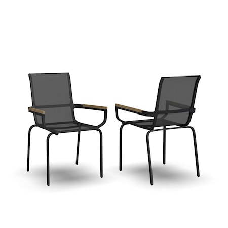 Pair of Outdoor Dining Chairs