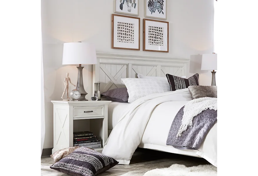 Bay Lodge Queen Headboard by homestyles at Sam Levitz Furniture