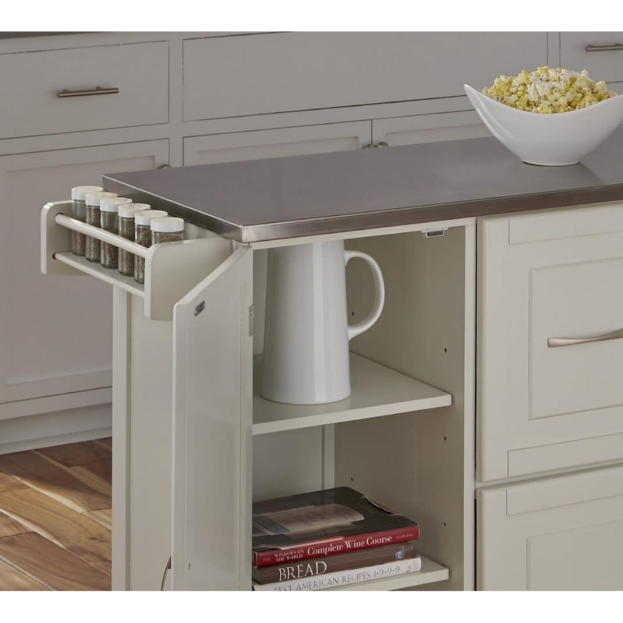 homestyles Blanche Kitchen Cart