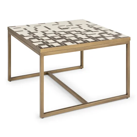 Contemporary Mosaic Tile Coffee Table