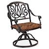 homestyles Capri Swivel Rock Dining Chair