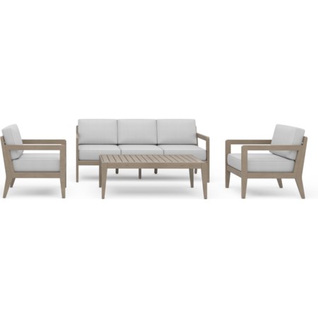 Outdoor 4-Piece Sofa Set