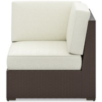 Contemporary Outdoor Sectional Side Chair