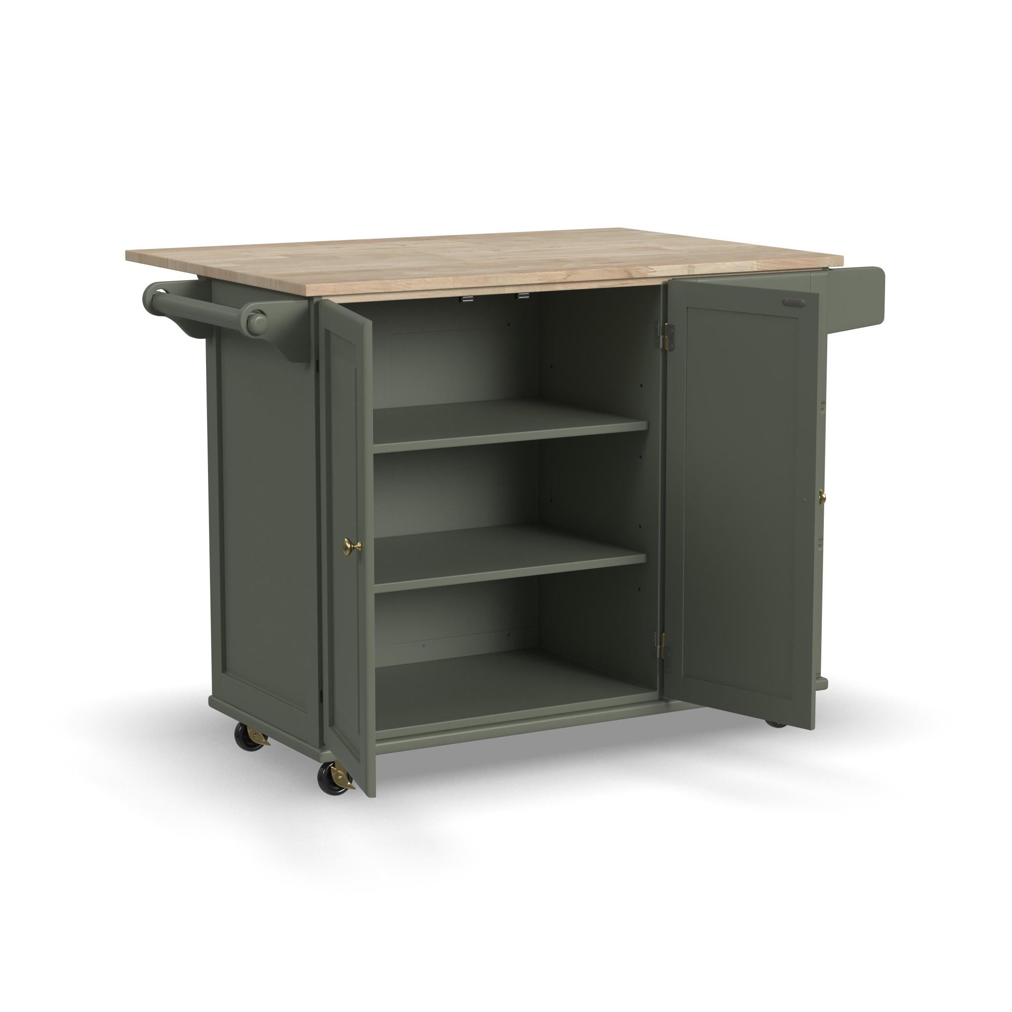Drop Leaf Kitchen Cart