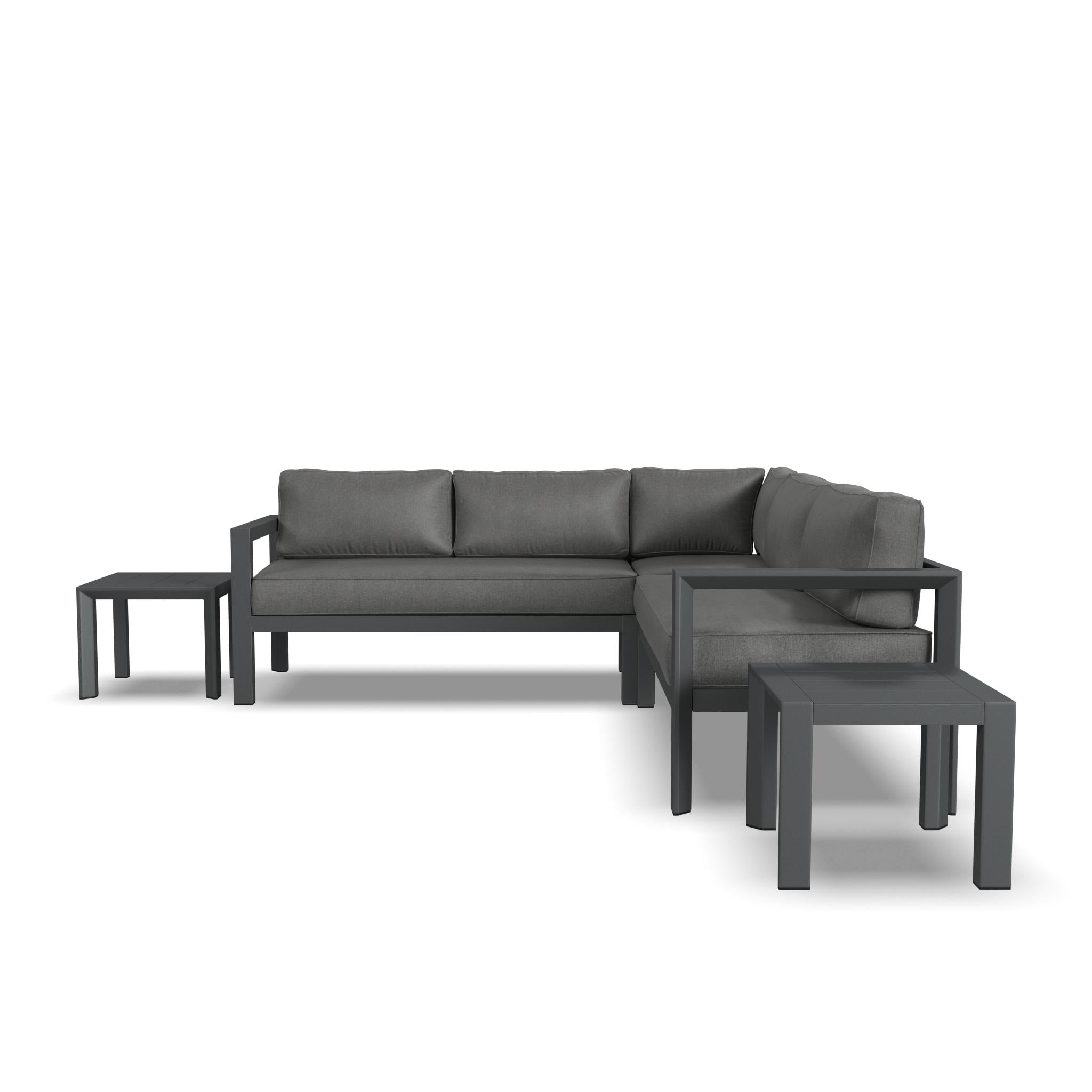 homestyles Grayton Sectional Sofa with End Tables