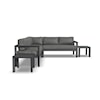 homestyles Grayton Sectional Sofa with End Tables