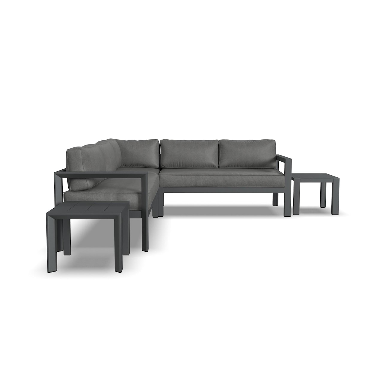 homestyles Grayton Sectional Sofa with End Tables