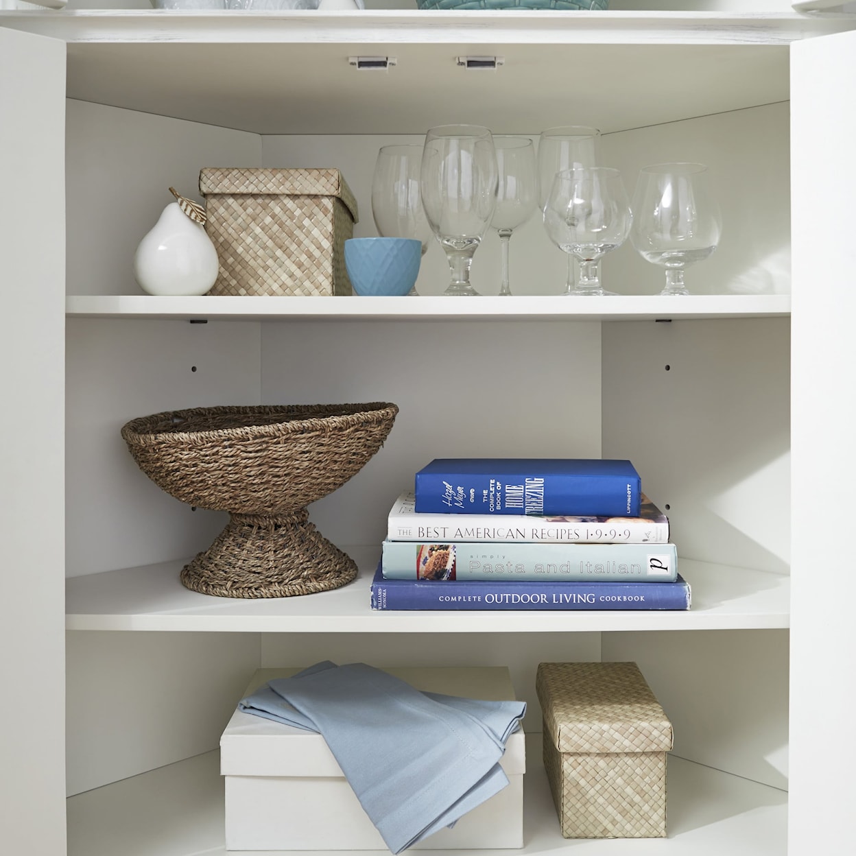 homestyles Bay Lodge Corner China Cabinet