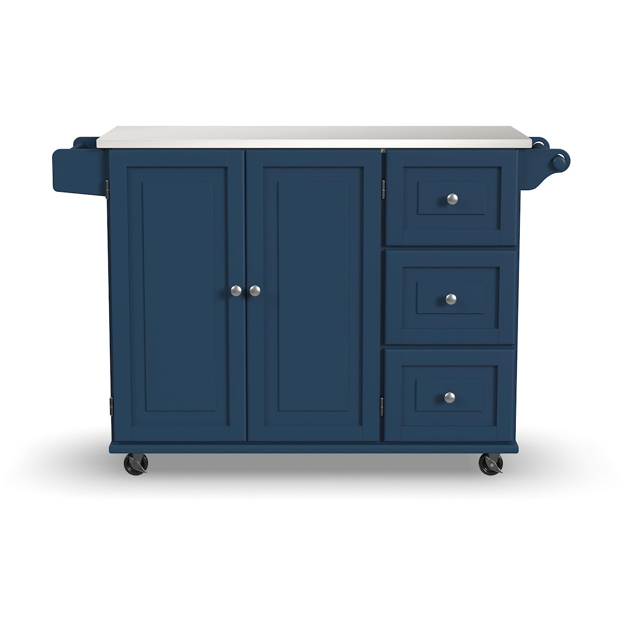 homestyles Dolly Madison Drop Leaf Kitchen Cart