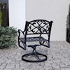 homestyles Sanibel Outdoor Swivel Rocking Chair