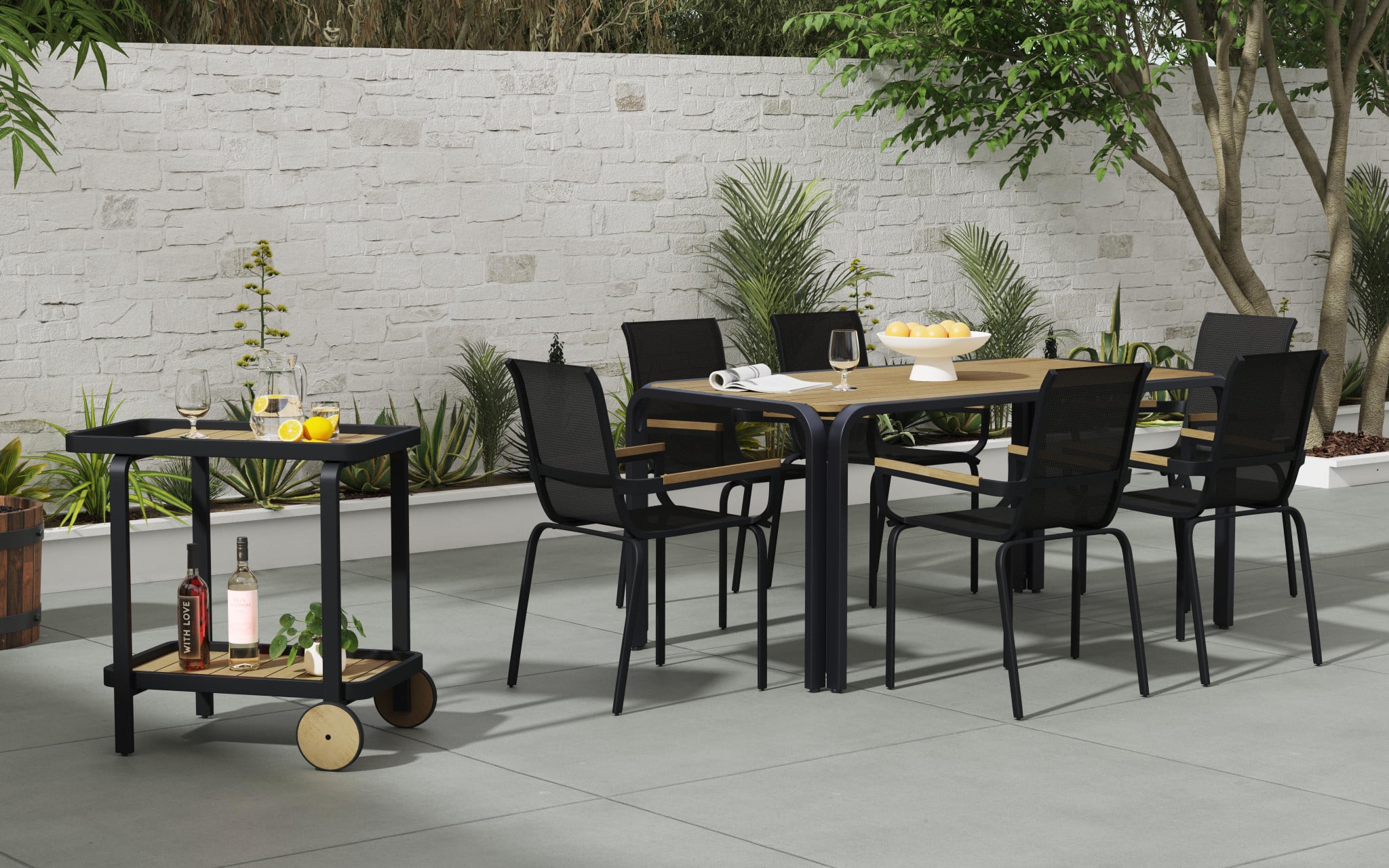 Outdoor 7-Piece Dining Set