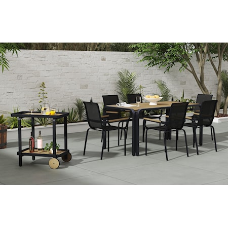 Outdoor 7-Piece Dining Set