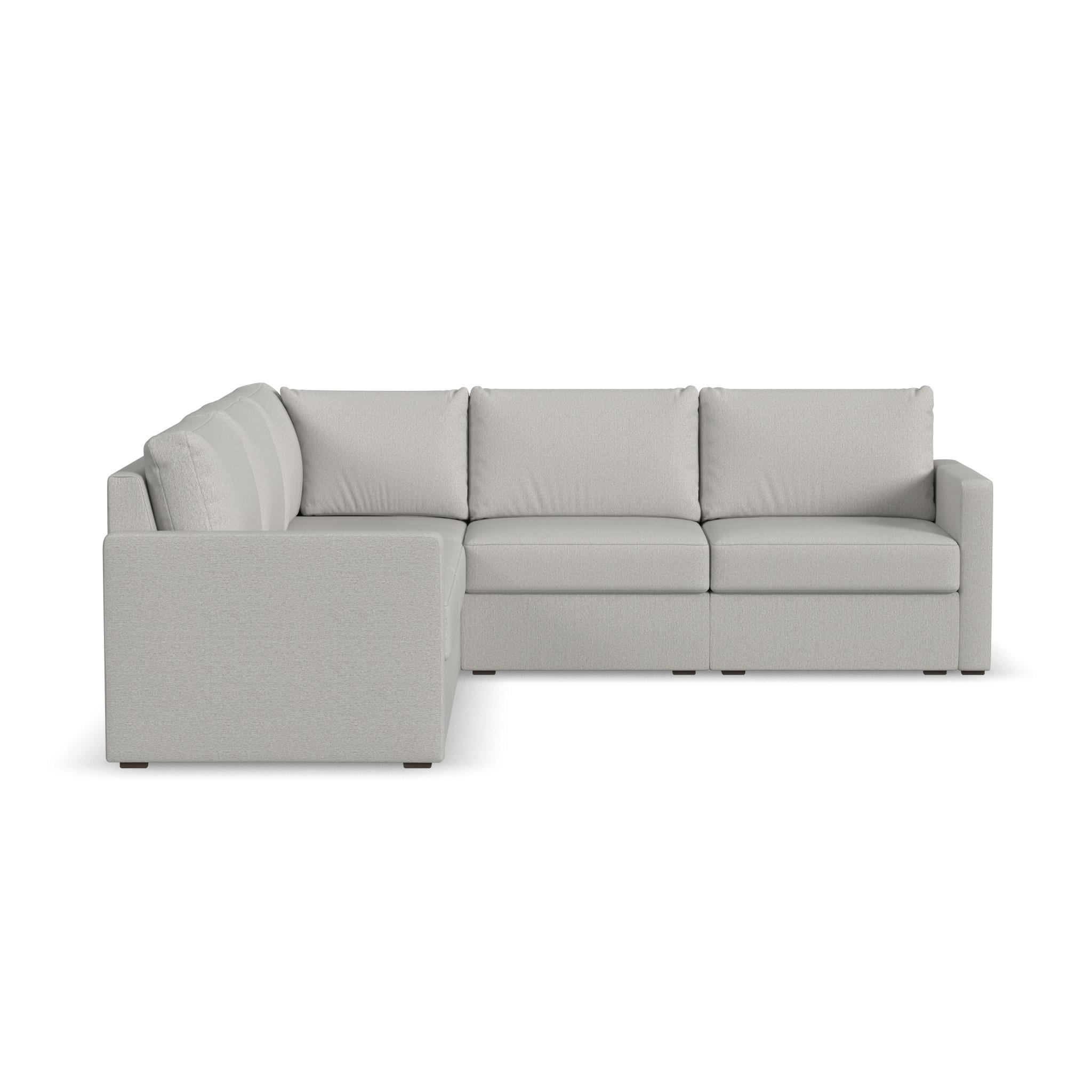 Flexsteel Flex Standard-Arm 5-Seat Sectional Sofa