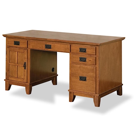 Double Pedestal Desk