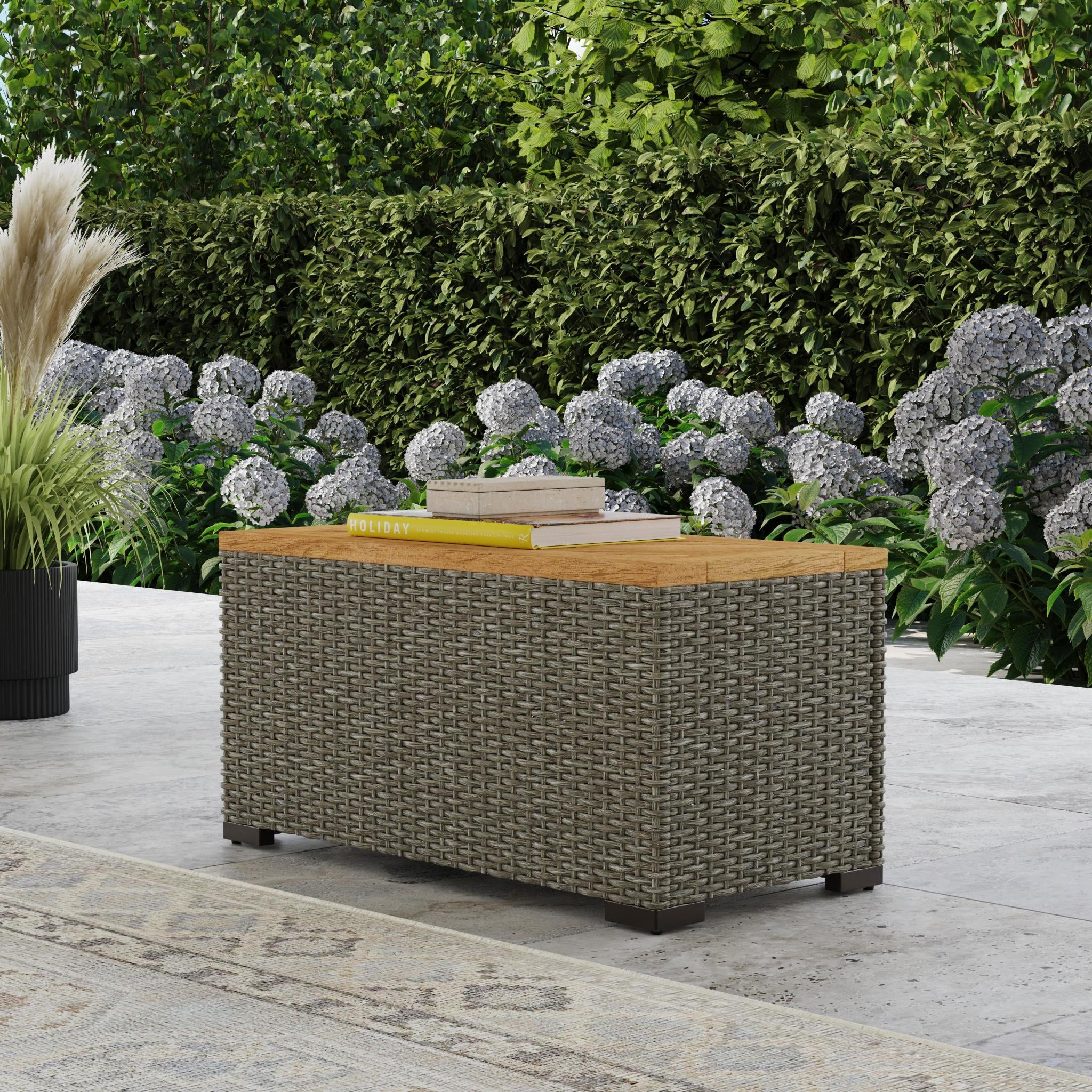 homestyles Boca Raton Outdoor Storage Table
