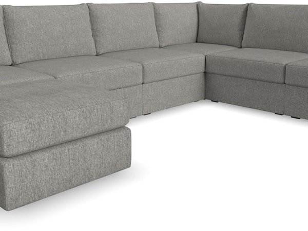 6-Piece Sectional with Ottoman