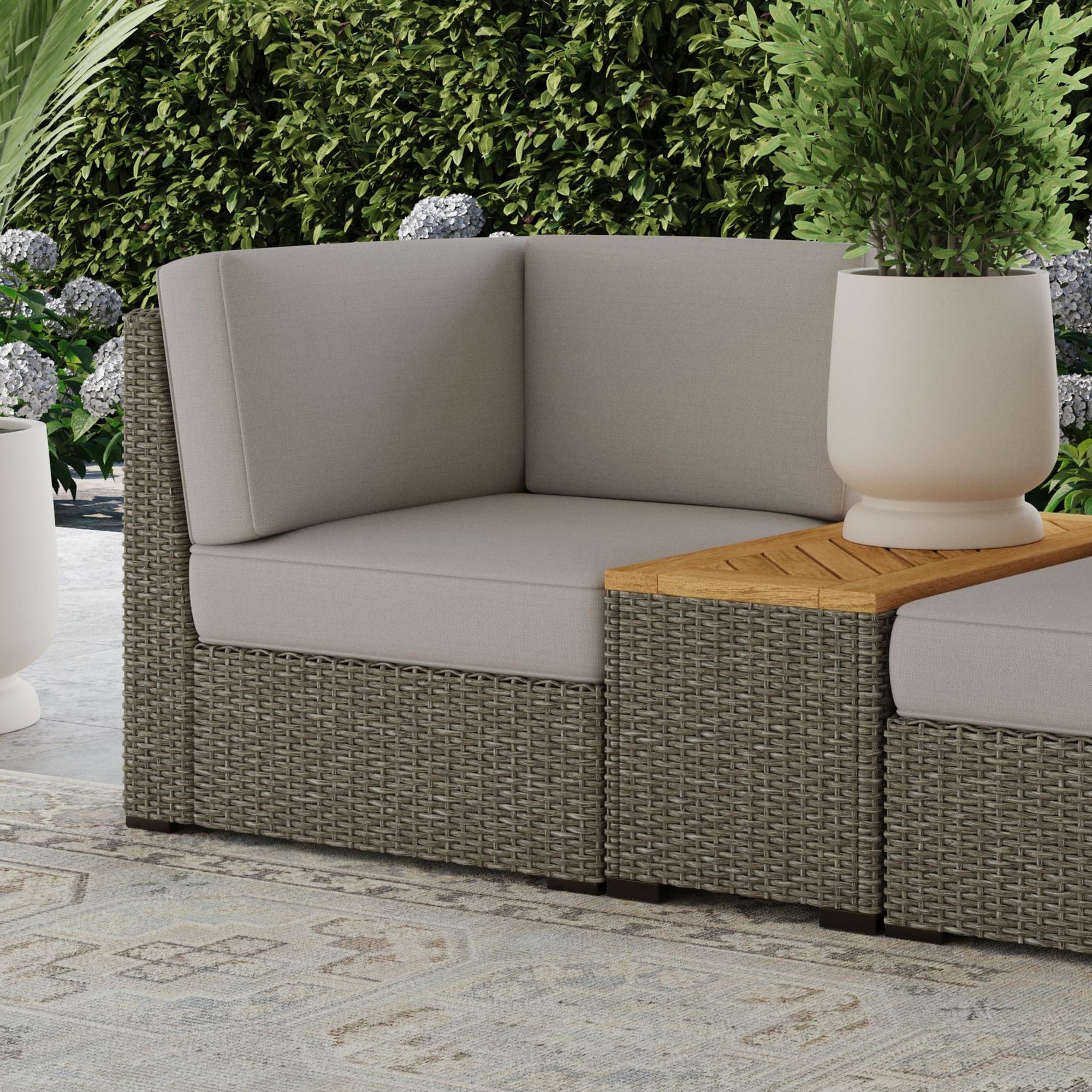 homestyles Boca Raton Outdoor Sectional Side Chair