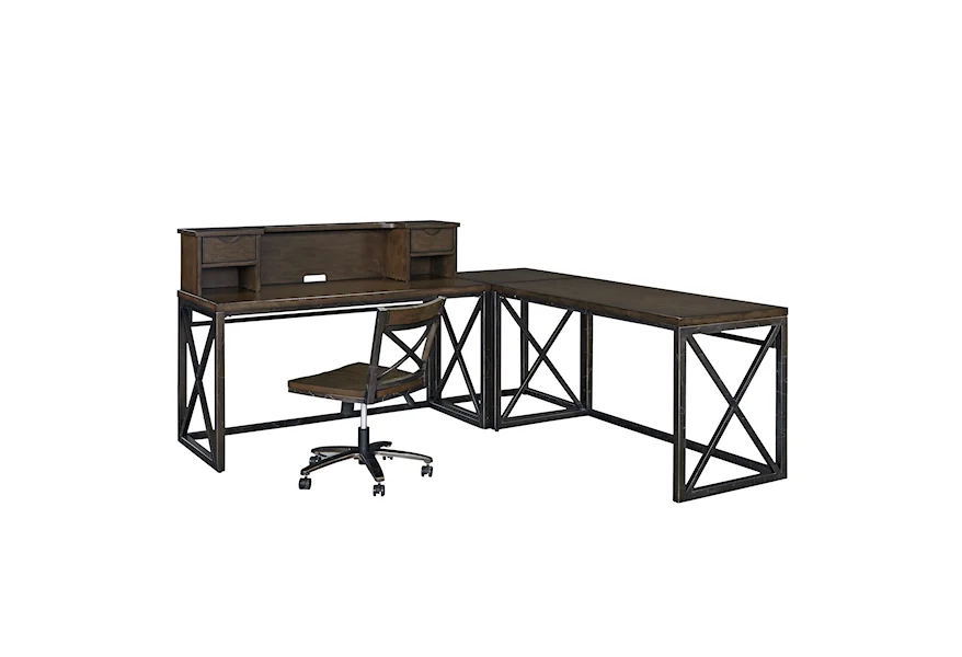 Xcel 4-Piece Home Office Set by homestyles at Sam Levitz Furniture