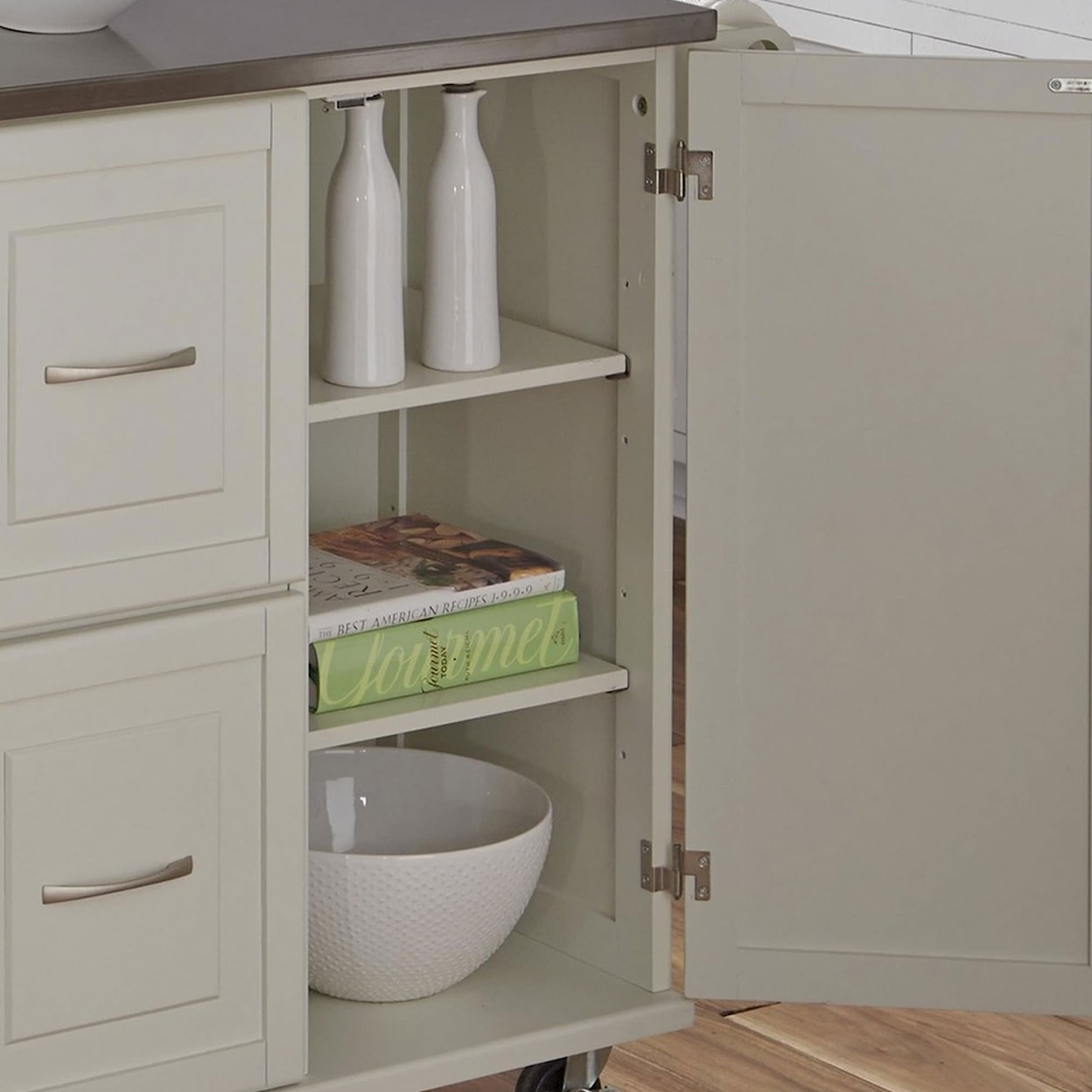 homestyles Blanche Kitchen Cart