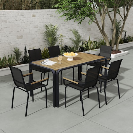 Outdoor 7-Piece Dining Set