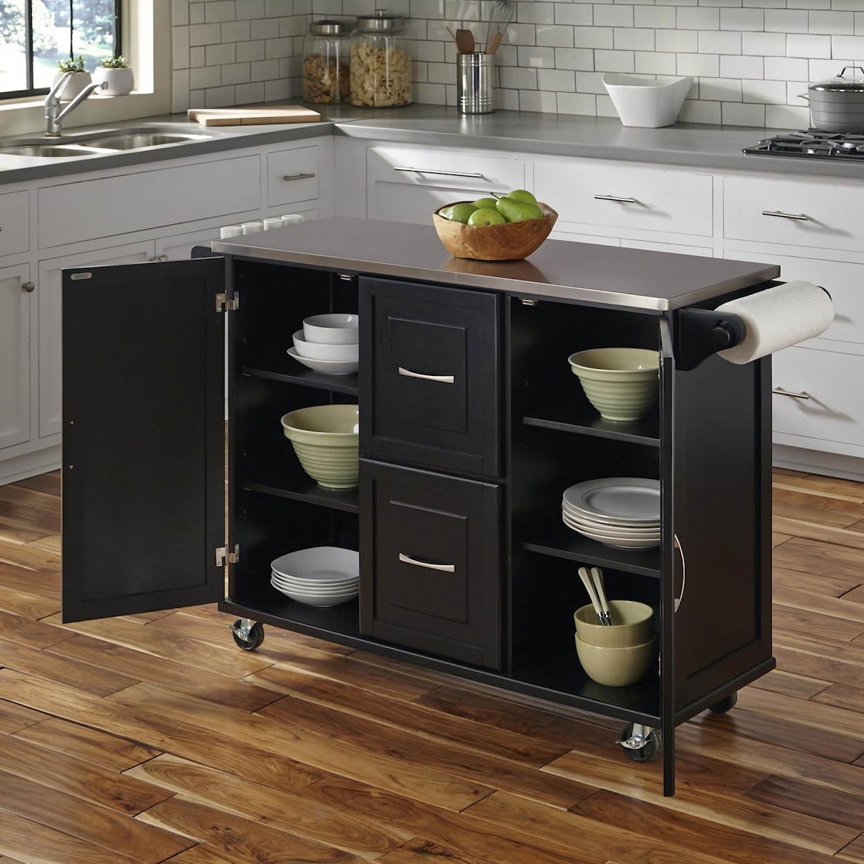 homestyles Blanche Kitchen Cart