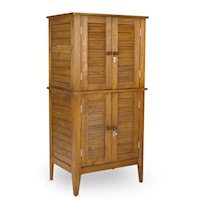 Traditional Storage Cabinet with Adjustable Shelves