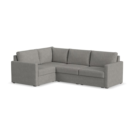 Standard-Arm 4-Seat Sectional Sofa