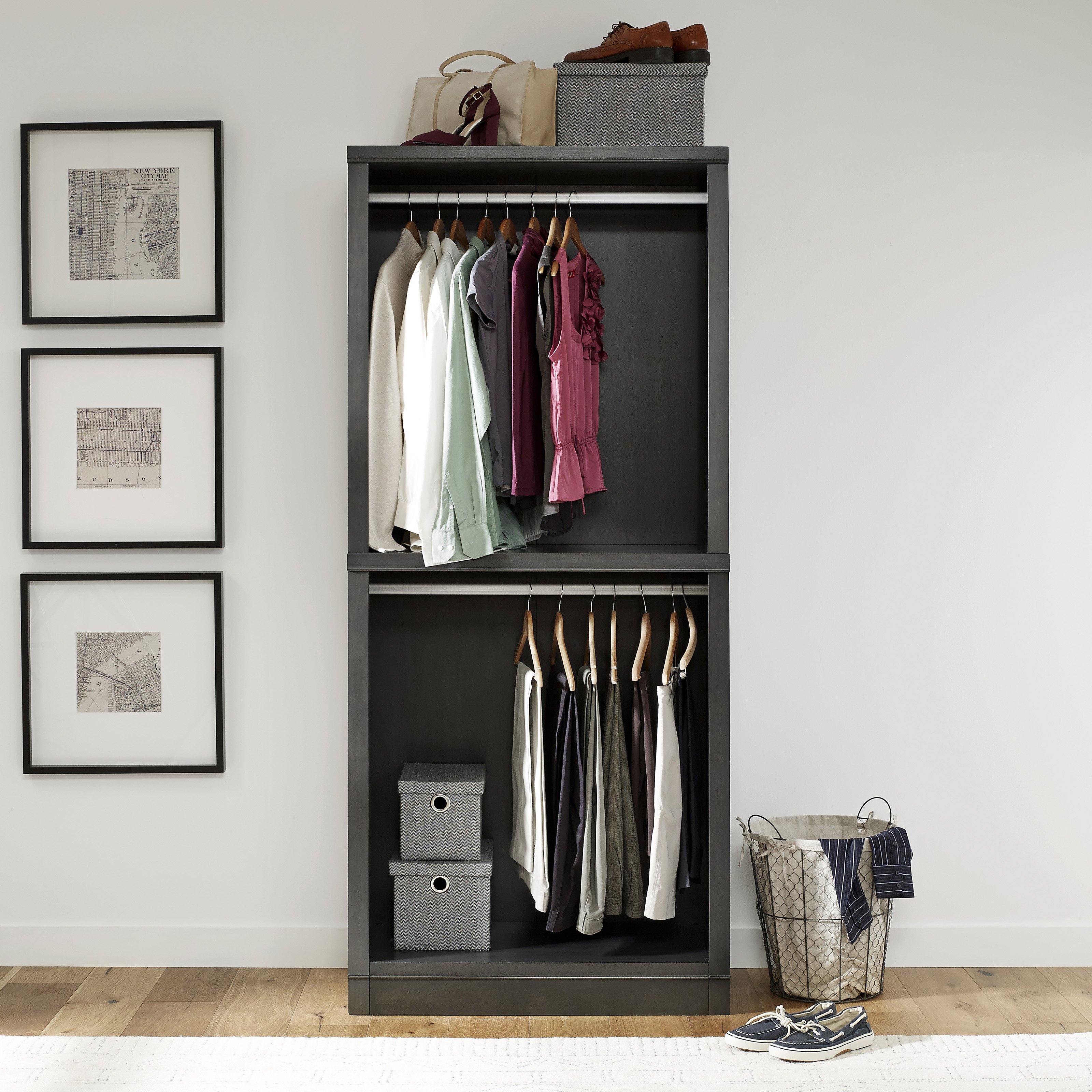 Closet Wall Hanging Unit