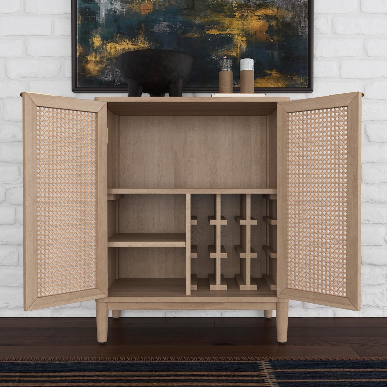 homestyles Brentwood Bar Cabinet