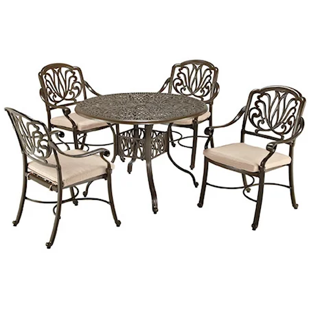 5 Piece Outdoor Dining Set