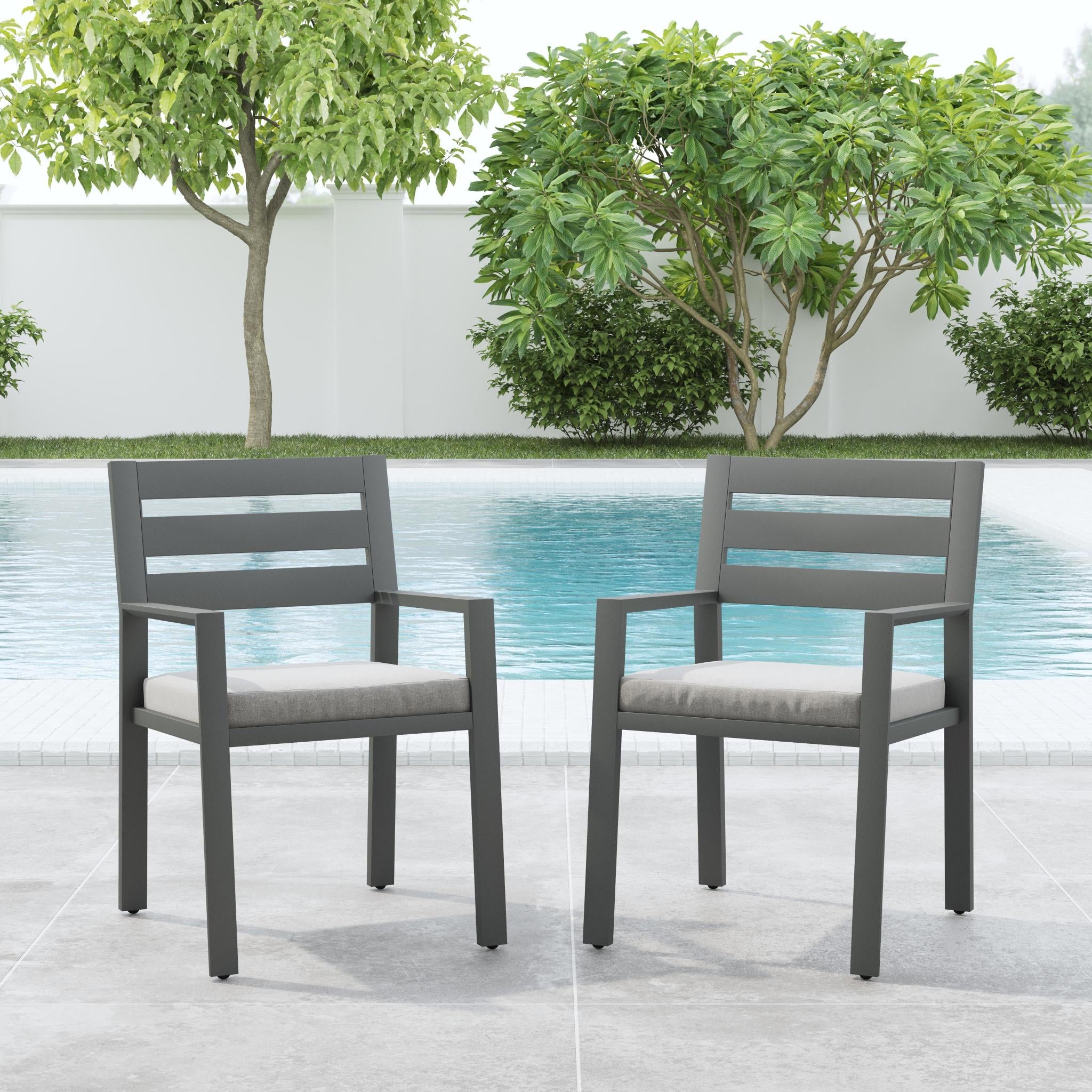 homestyles Grayton Pair of Outdoor Dining Chair