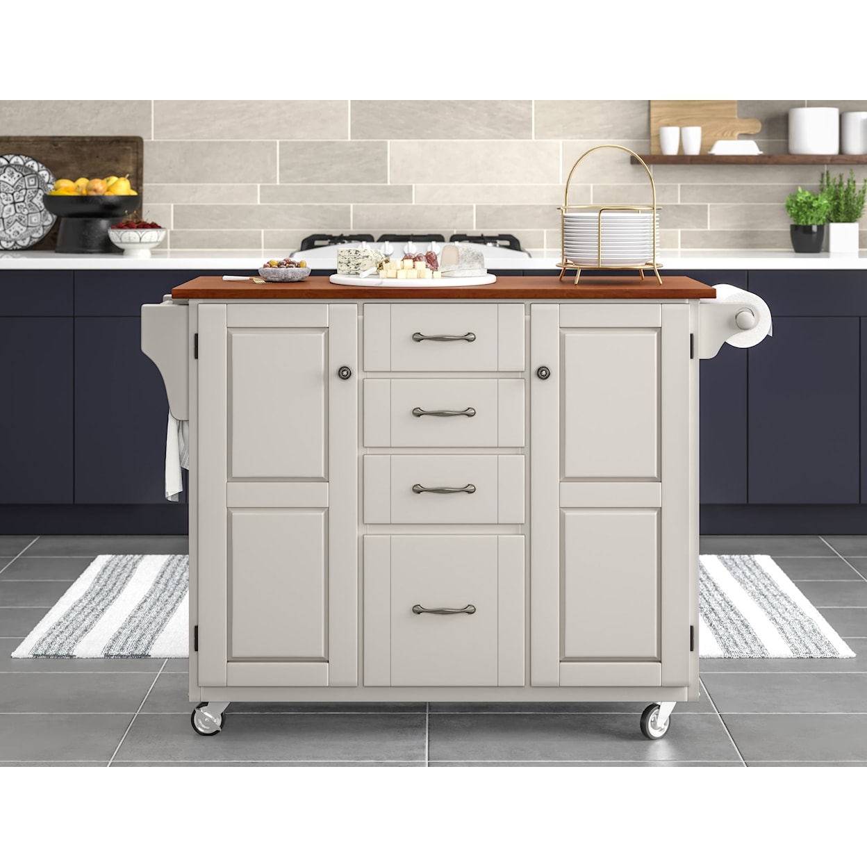 homestyles Create-A-Cart Kitchen Cart