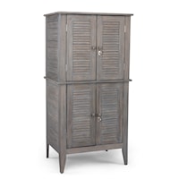 Traditional Storage Cabinet with Adjustable Shelves