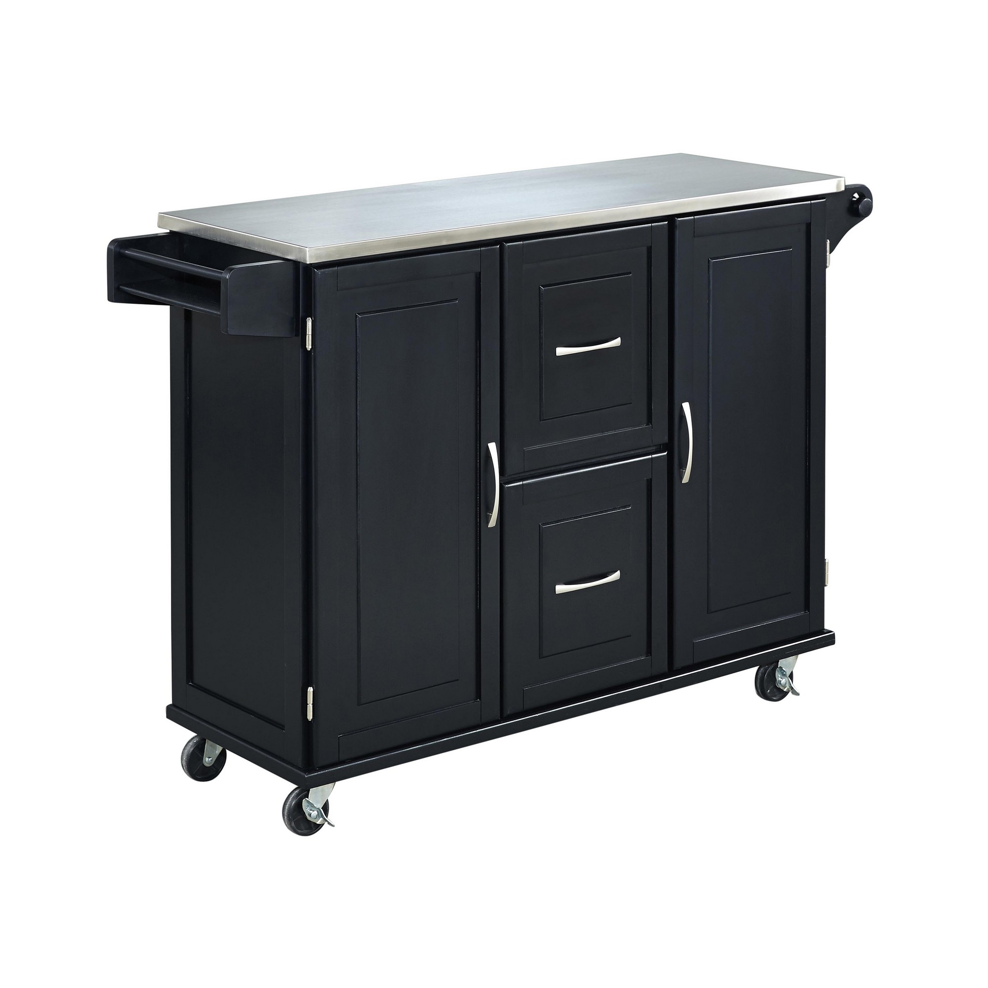 homestyles Blanche 300451096 Two Tone Kitchen Island with Drop 