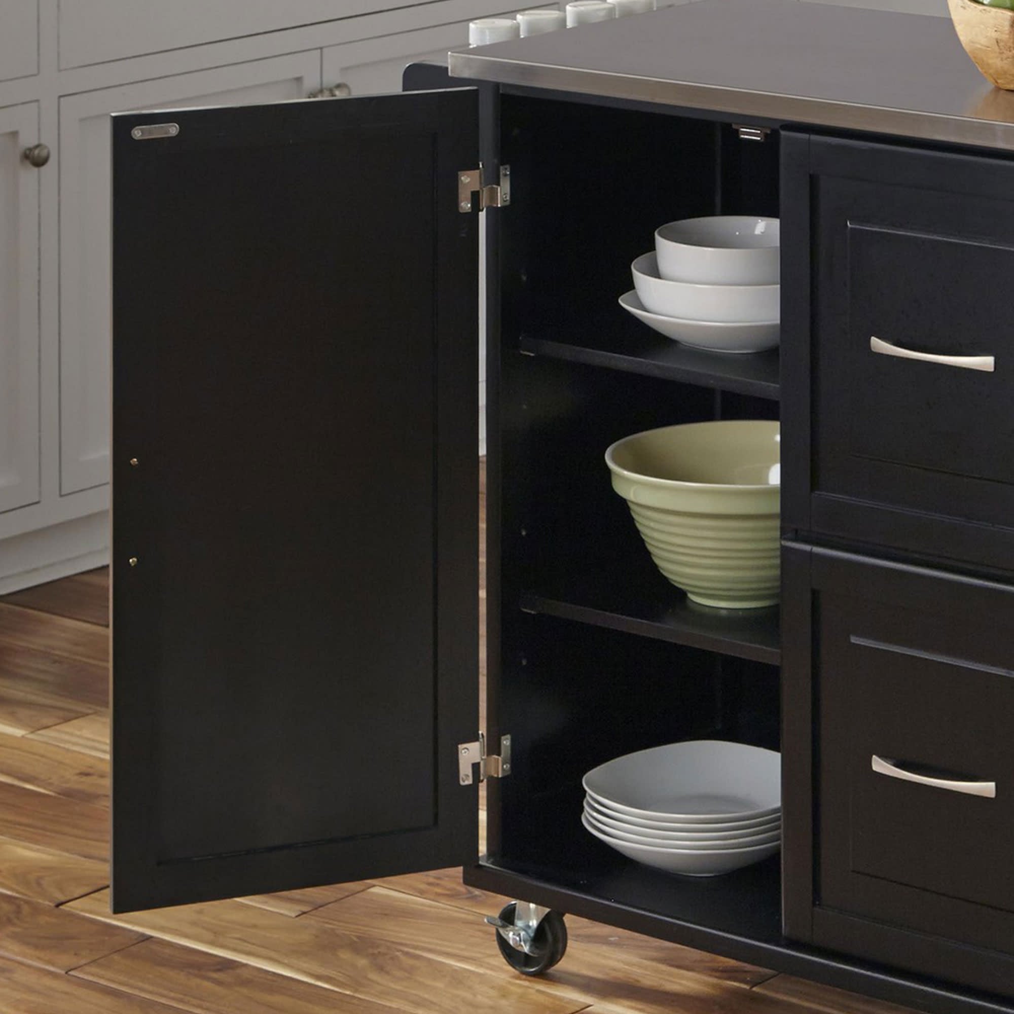homestyles Blanche Kitchen Cart