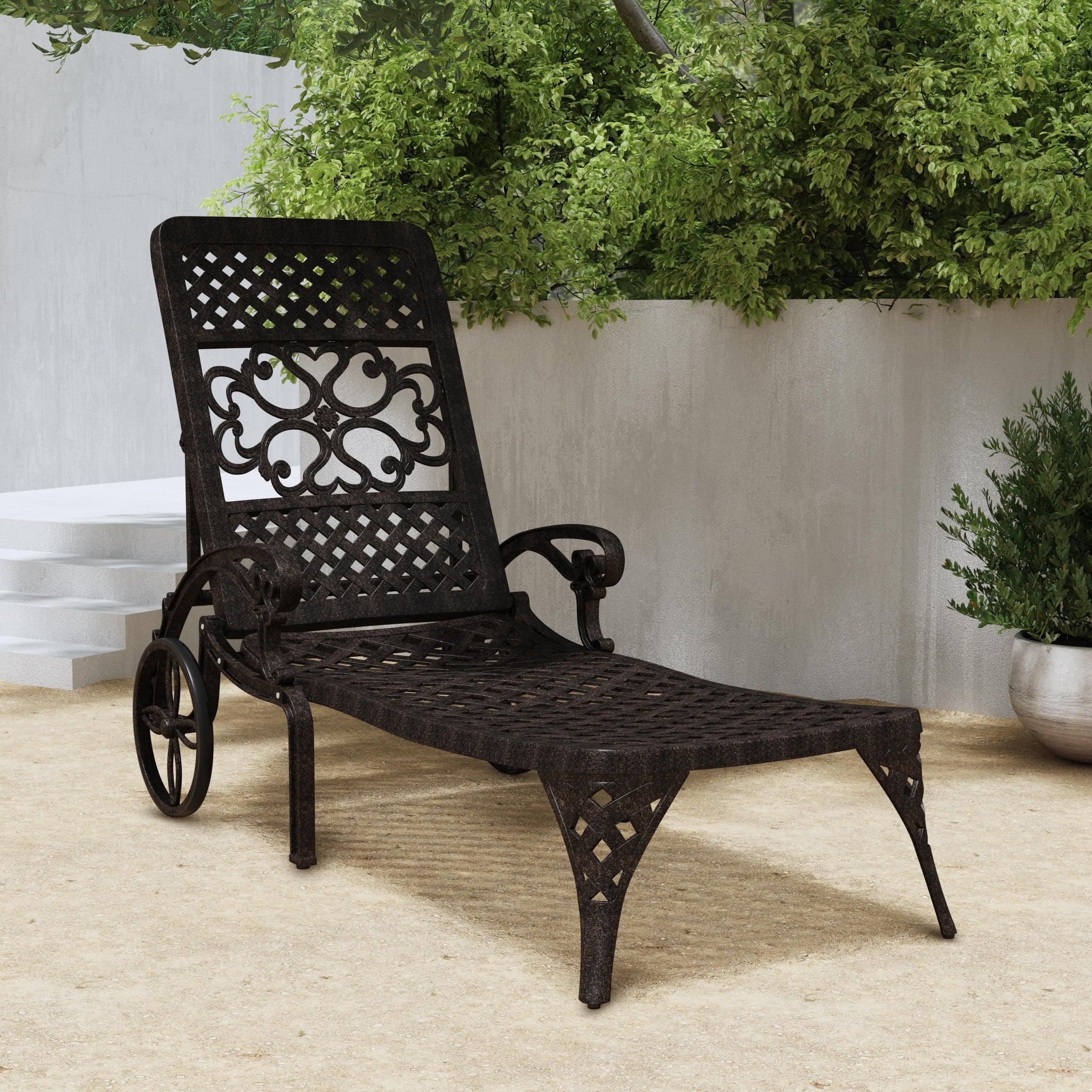 homestyles Sanibel Outdoor Chaise Lounge