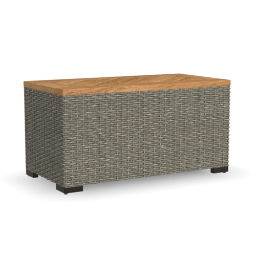 Contemporary Outdoor Storage Table