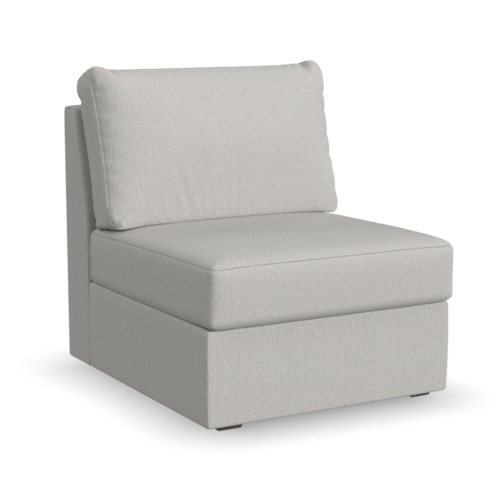 Flex Armless Chair - Frost