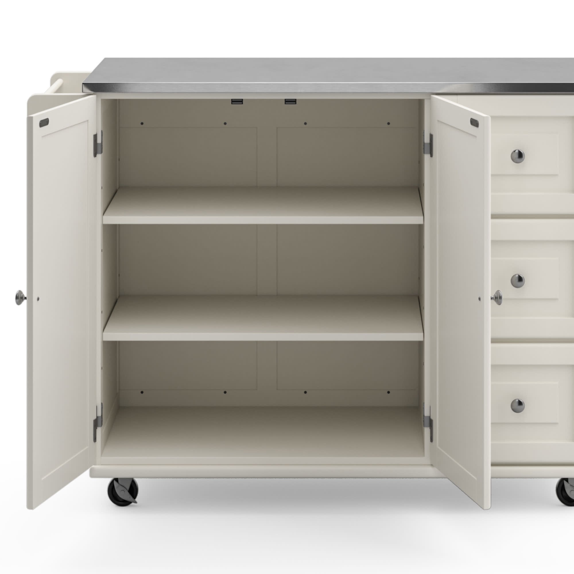 homestyles Blanche Kitchen Cart