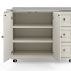 homestyles Blanche Kitchen Cart