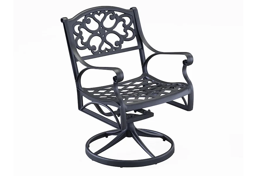 Sanibel Outdoor Swivel Rocking Chair by homestyles at Sam Levitz Furniture