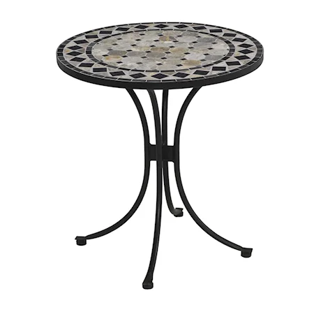 Indoor / Outdoor Mosaic Bistro Table