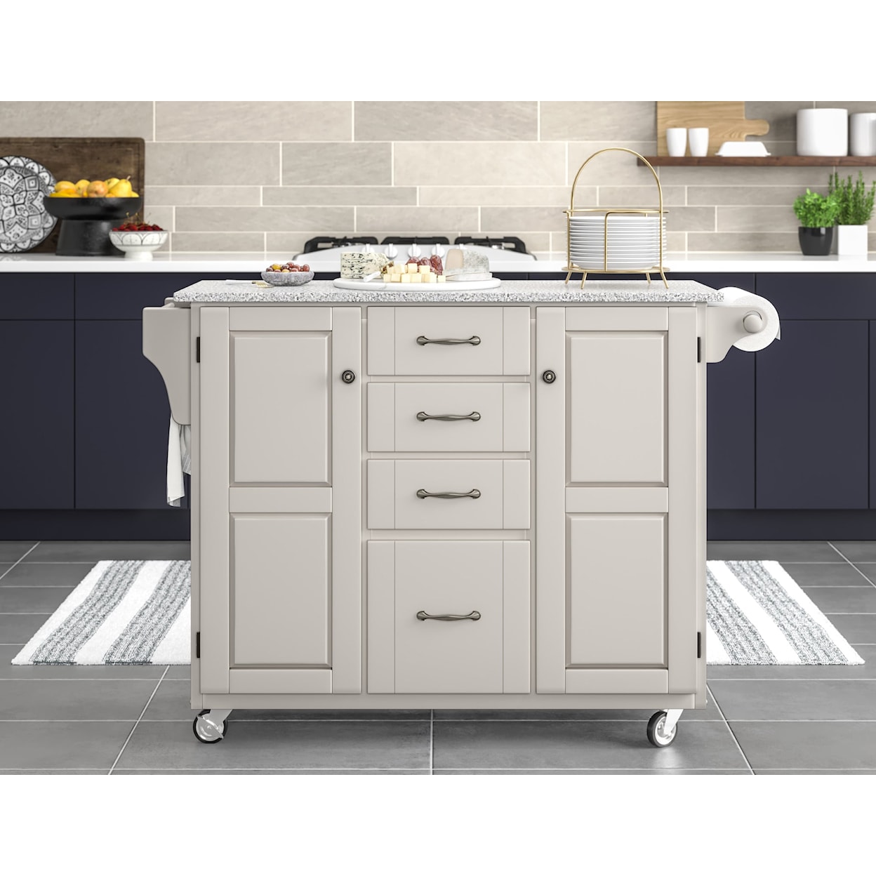 homestyles Create-A-Cart Kitchen Cart