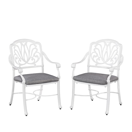 Set of 2 Outdoor Dining Chair